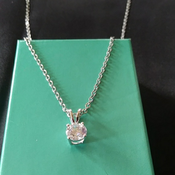 Unknown Jewelry - 18" CZ DIAMOND  NECKLACE